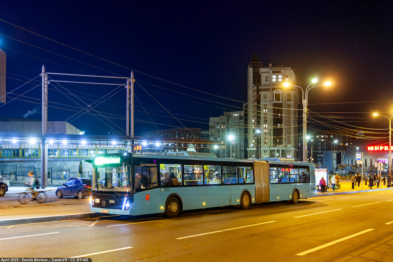 Санкт-Петербург, ЛиАЗ-6213.65 № 2203
