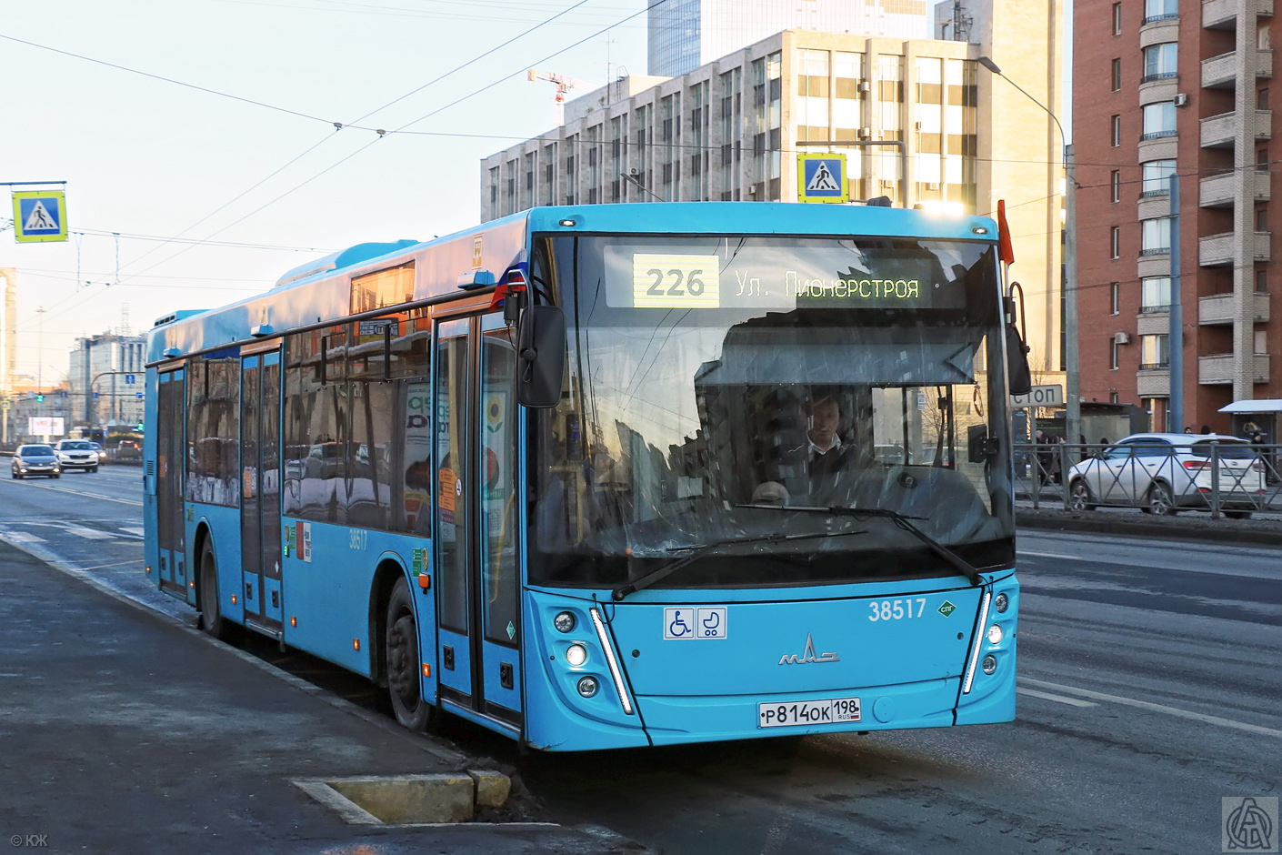 Санкт-Петербург, МАЗ-203.947 № 38517