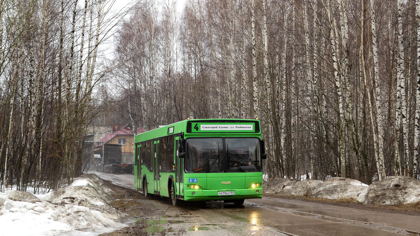 Пермский край, МАЗ-103.476 № Р 679 ХК 159