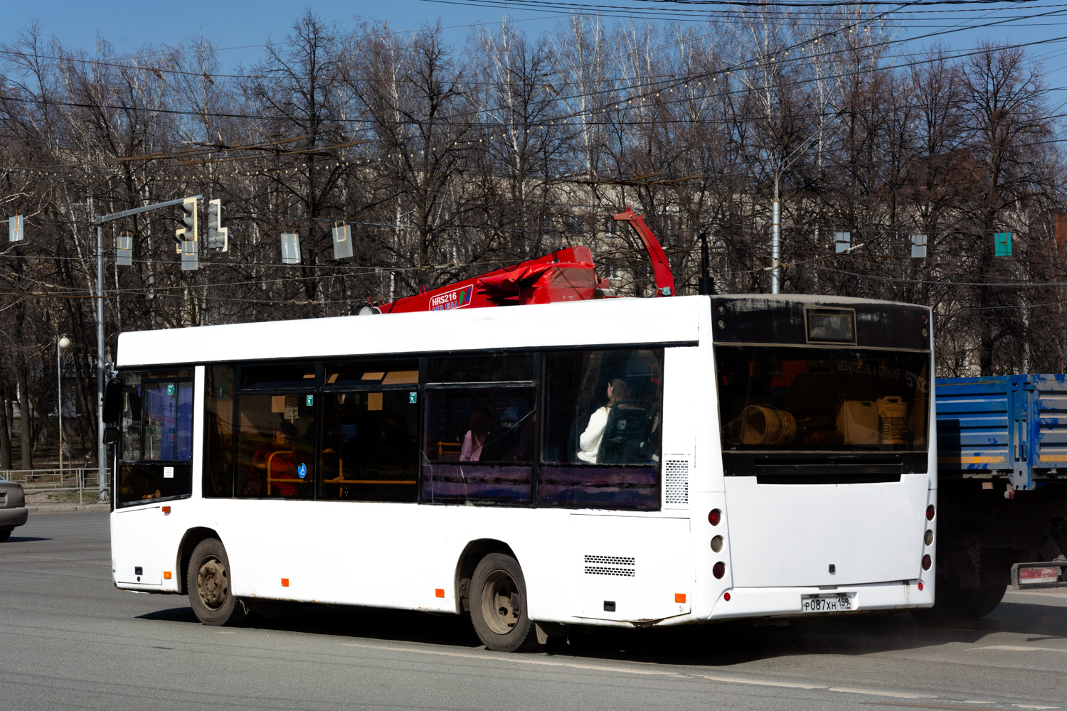 Башкортостан, МАЗ-206.085 № Р 087 ХН 159