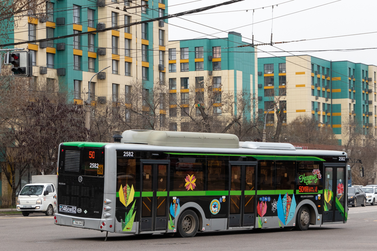Алматы, Golden Dragon XML6125CN (Hyundai Trans Auto) № 2582