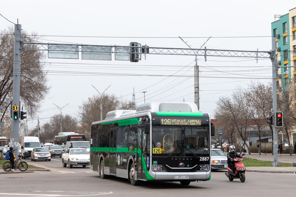 Алматы, Yutong ZK6126HG (QazTehna) № 2887