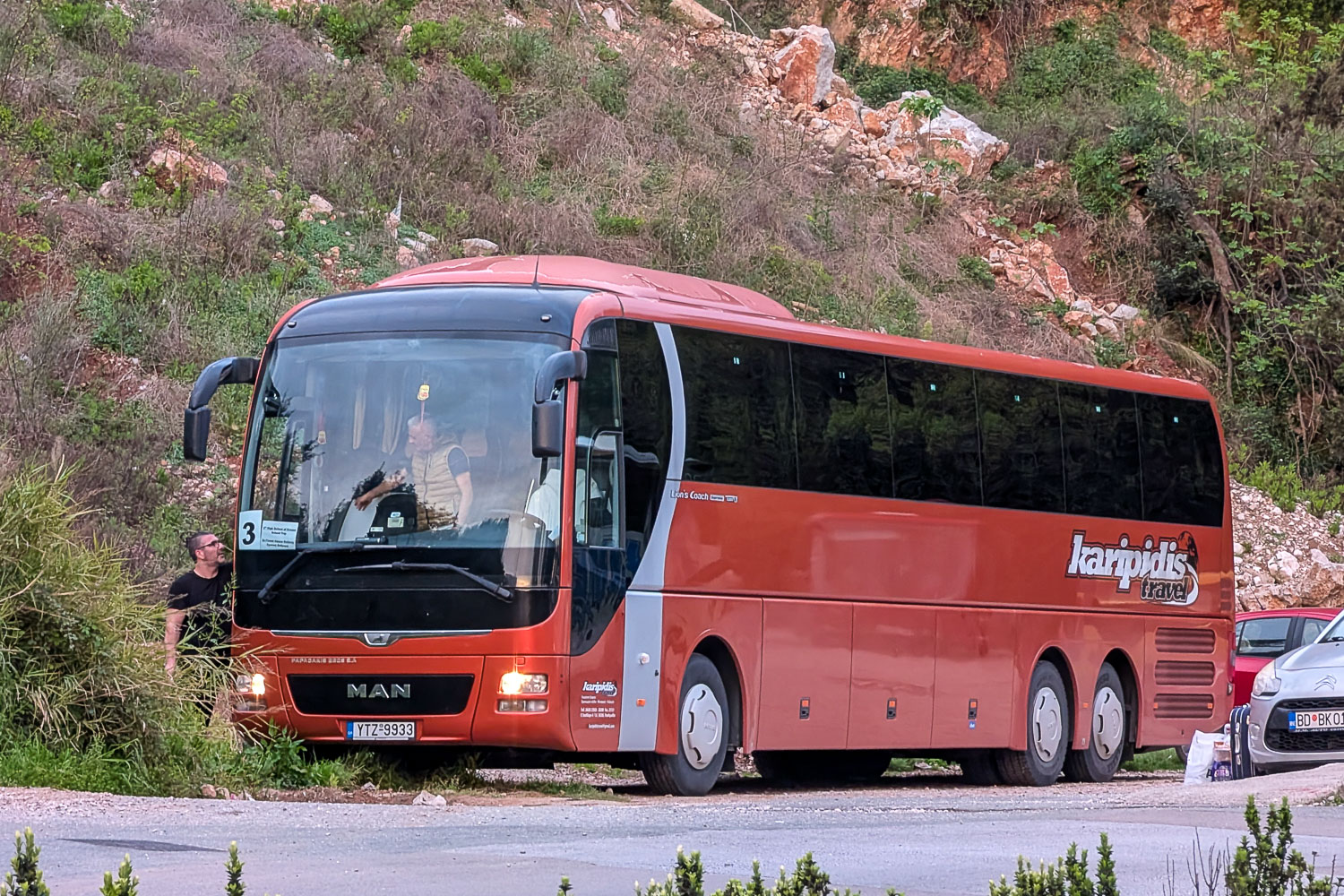 Греция, MAN R08 Lion's Coach L / Top Coach № YTZ-9933
