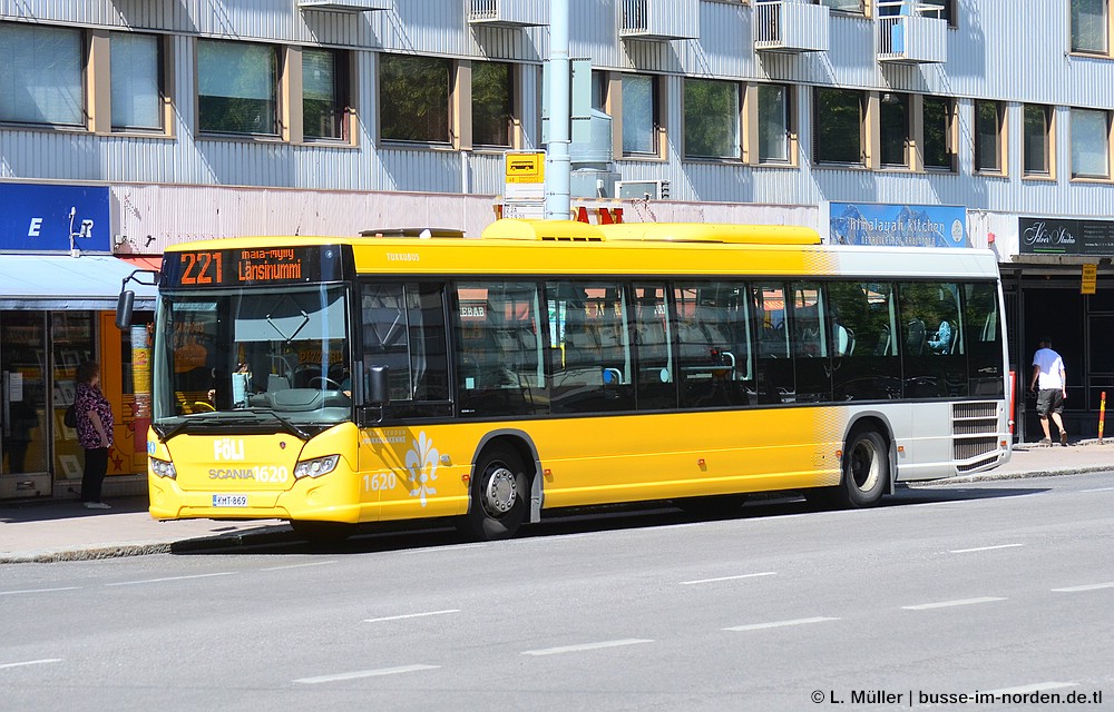 Финляндия, Scania Citywide LE № 1620