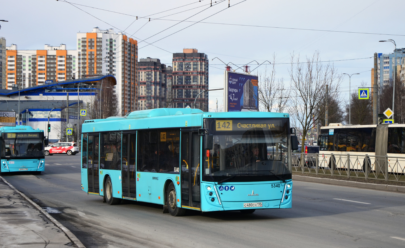Санкт-Петербург, МАЗ-203.047 № 5340