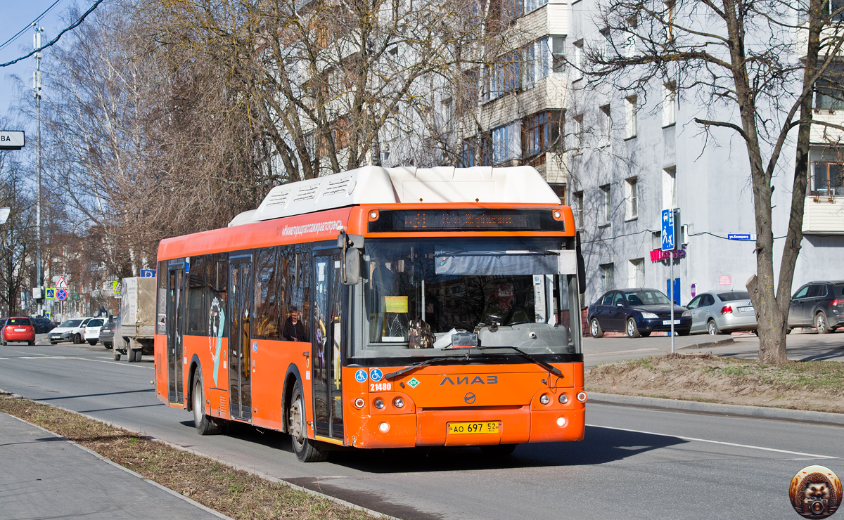 Нижегородская область, ЛиАЗ-5292.67 (CNG) № 21480