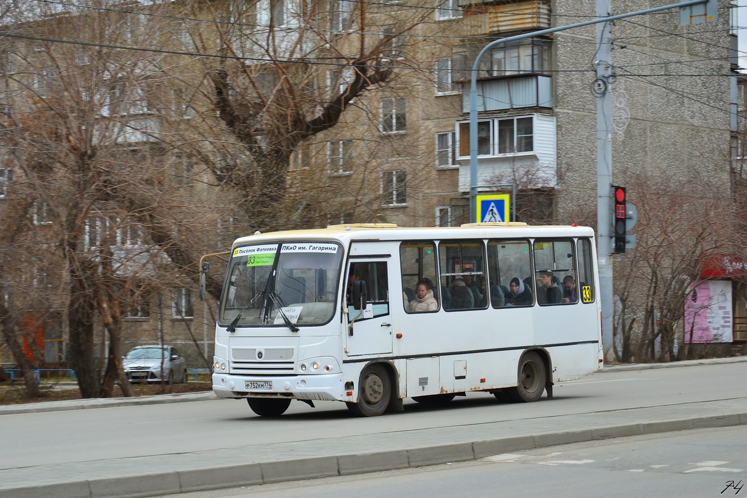 Челябинская область, ПАЗ-320302-08 № Р 752 КМ 774