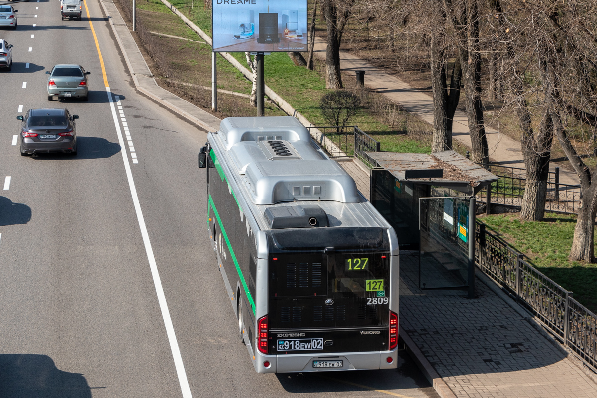 Алматы, Yutong ZK6126HG (QazTehna) № 2809