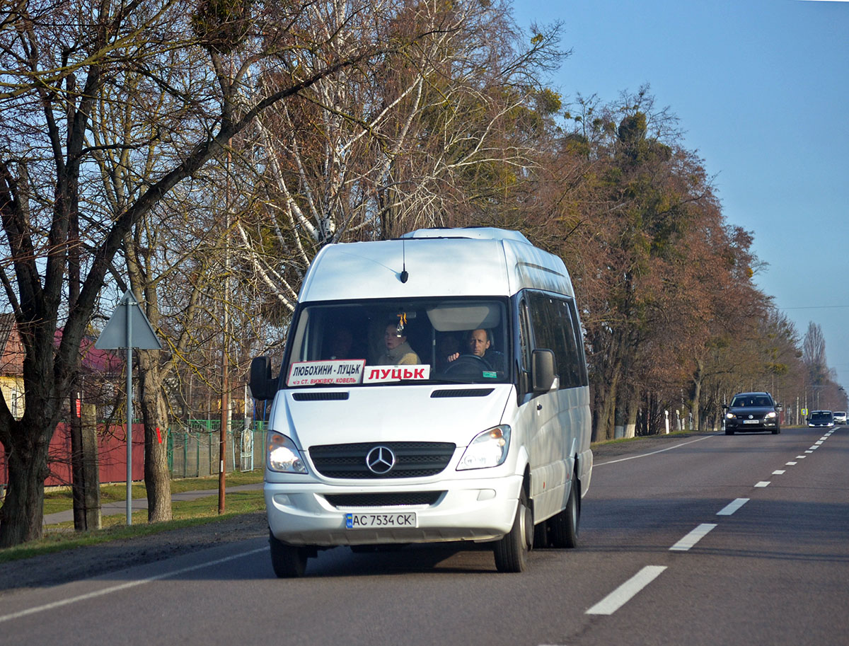 Волынская область, Mercedes-Benz Sprinter W906 519CDI № AC 7534 CK Волынская область, Mercedes-Benz Sprinter W906 519CDI № AC 7534 CK