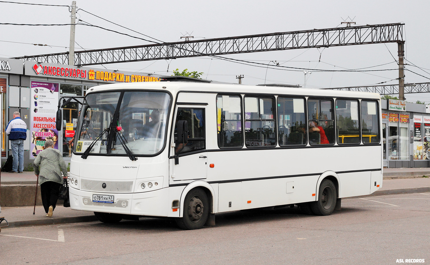 Ленинградская область, ПАЗ-320414-04 "Вектор" (1-2) № О 781 УН 47