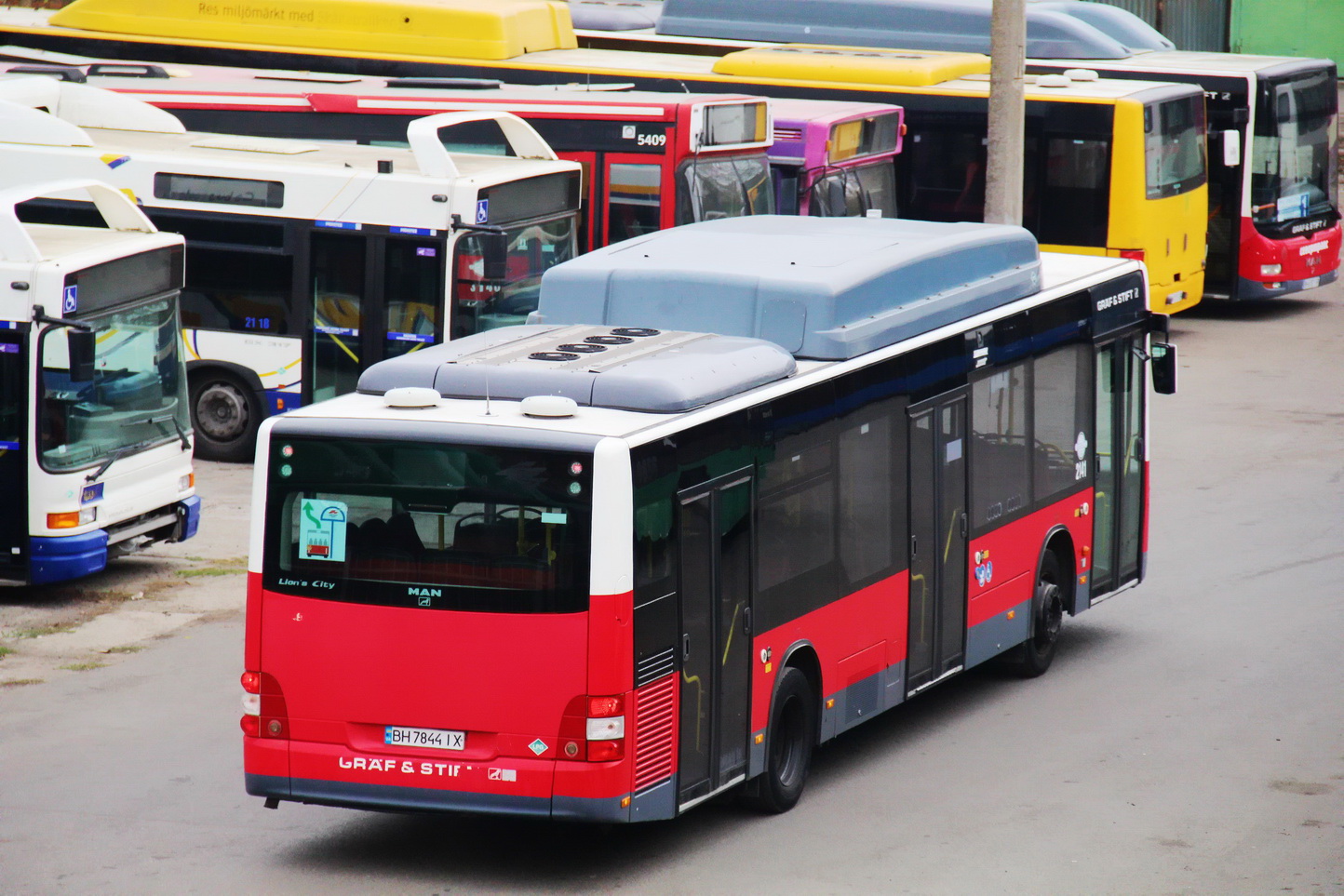Одесская область, MAN A21 Lion's City NL273 LPG № 2151