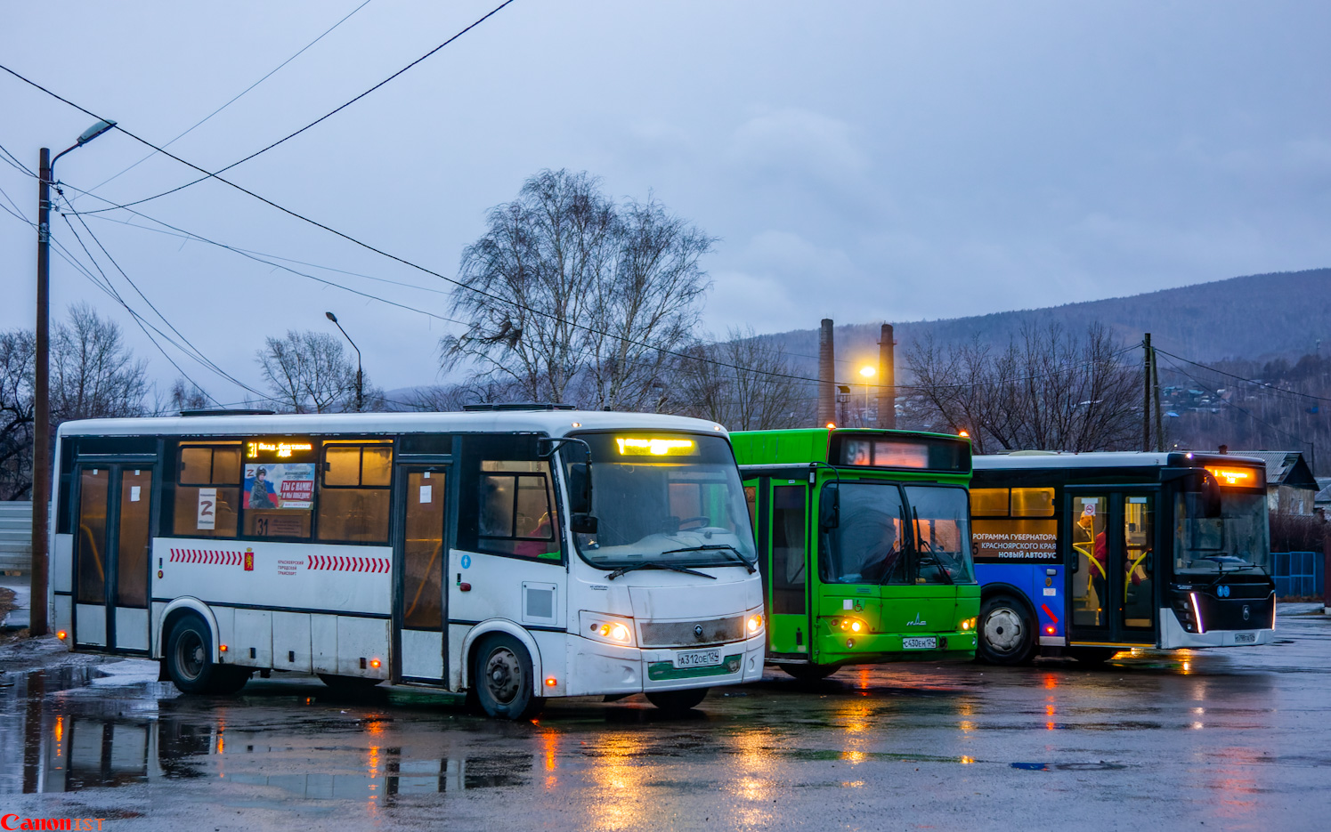 Красноярский край, ПАЗ-320414-04 "Вектор" (1-2) № А 312 ОЕ 124