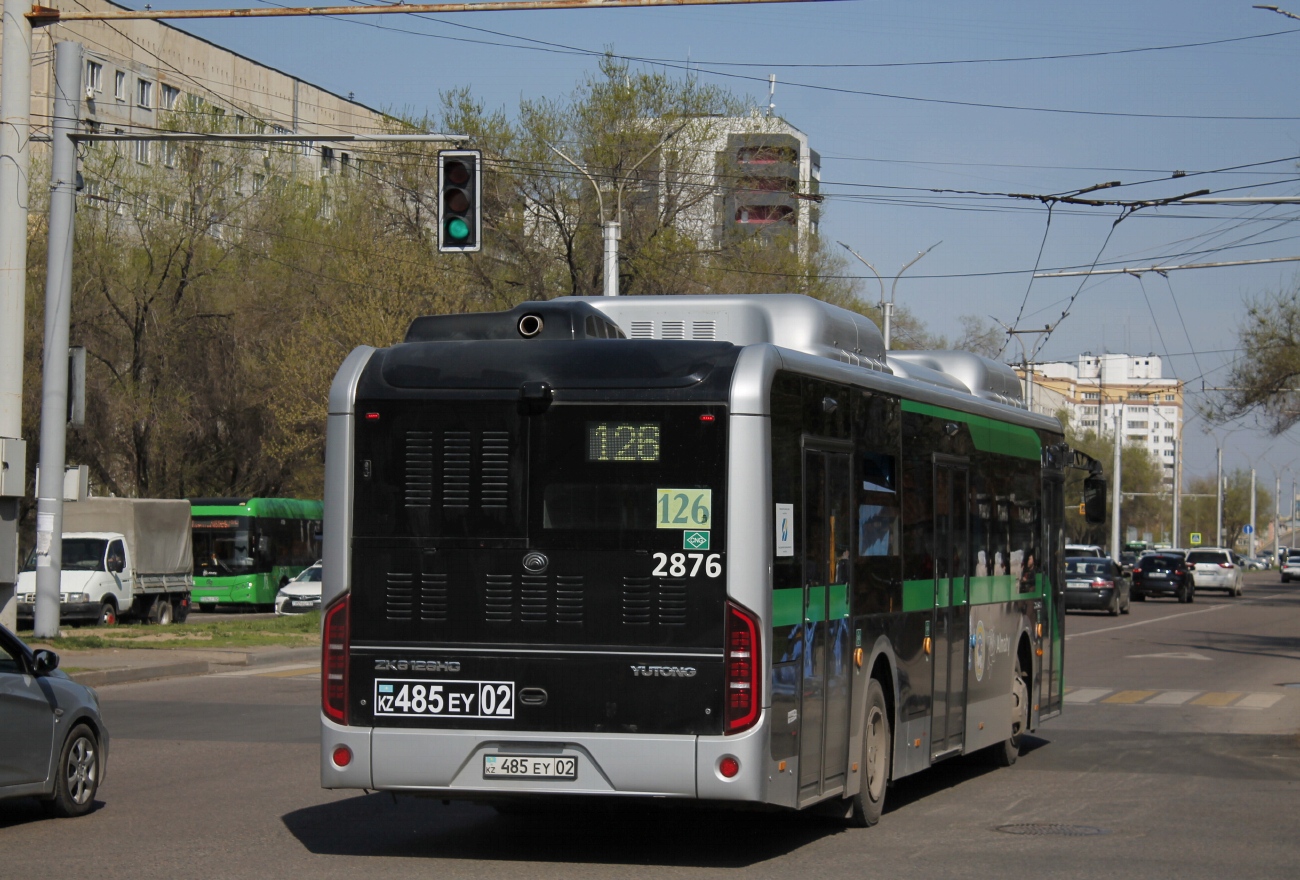 Алматы, Yutong ZK6126HG (QazTehna) № 2876