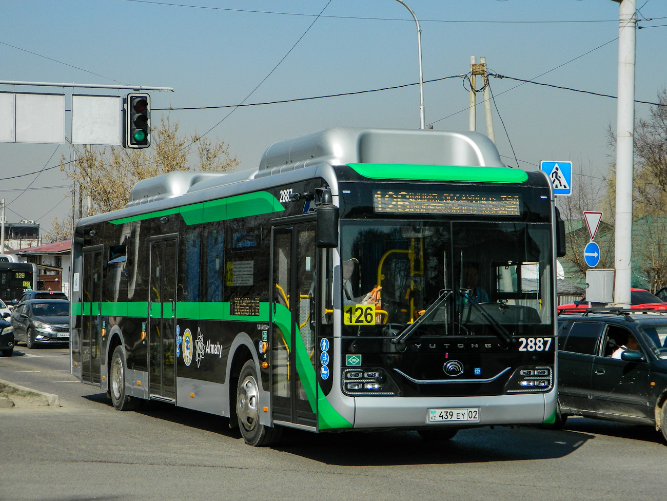 Алматы, Yutong ZK6126HG (QazTehna) № 2887