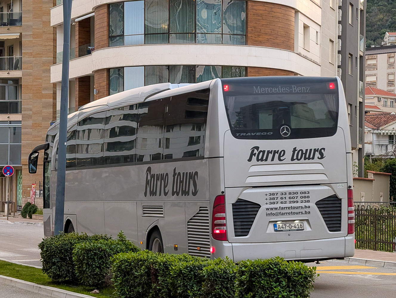 Босния и Герцеговина, Mercedes-Benz Travego II 15RHD № A47-O-416 Босния и Герцеговина, Mercedes-Benz Travego II 15RHD № A47-O-416