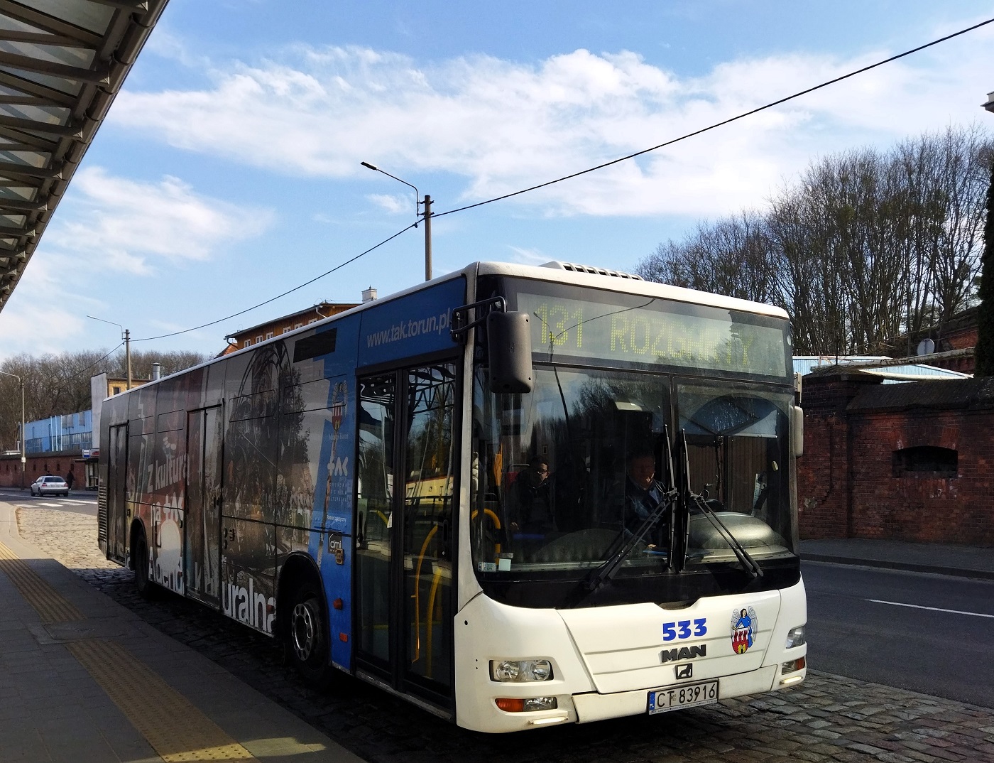 Польша, MAN A21 Lion's City NL283 № 533