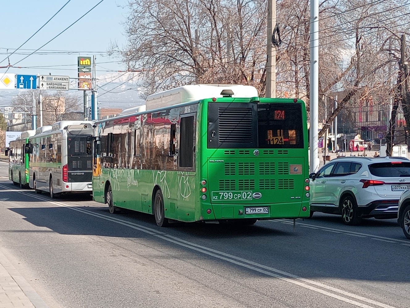 Almaty, Golden Dragon XML6125CN (Hyundai Trans Auto) Nr. 3816