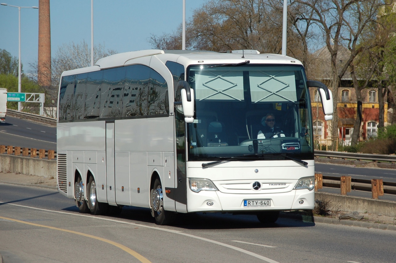 Венгрия, Mercedes-Benz Travego II M Edition 1 16RHD № RTY-640 Венгрия, Mercedes-Benz Travego II M Edition 1 16RHD № RTY-640