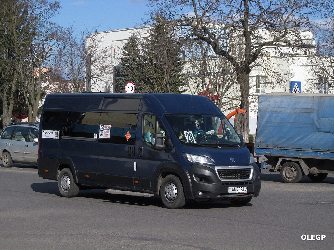 Витебская область, Peugeot Boxer № АМ 7523-2