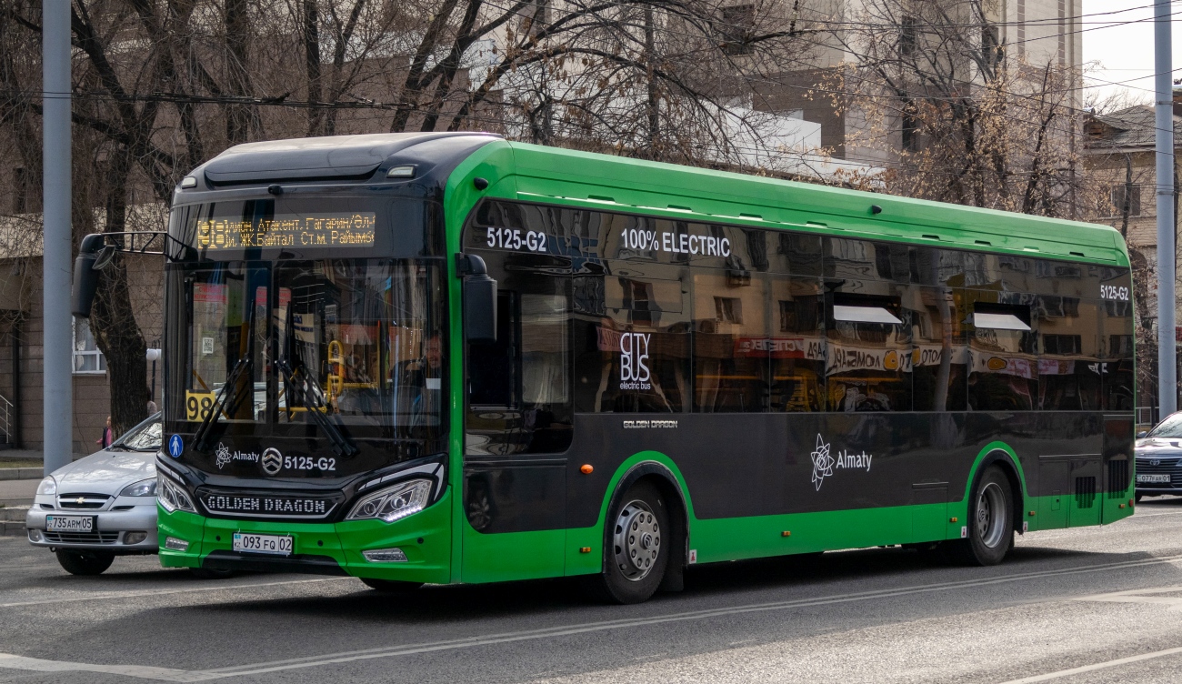 Алматы, Golden Dragon XML6125CE (Hyundai Trans Auto) № 5125-G2