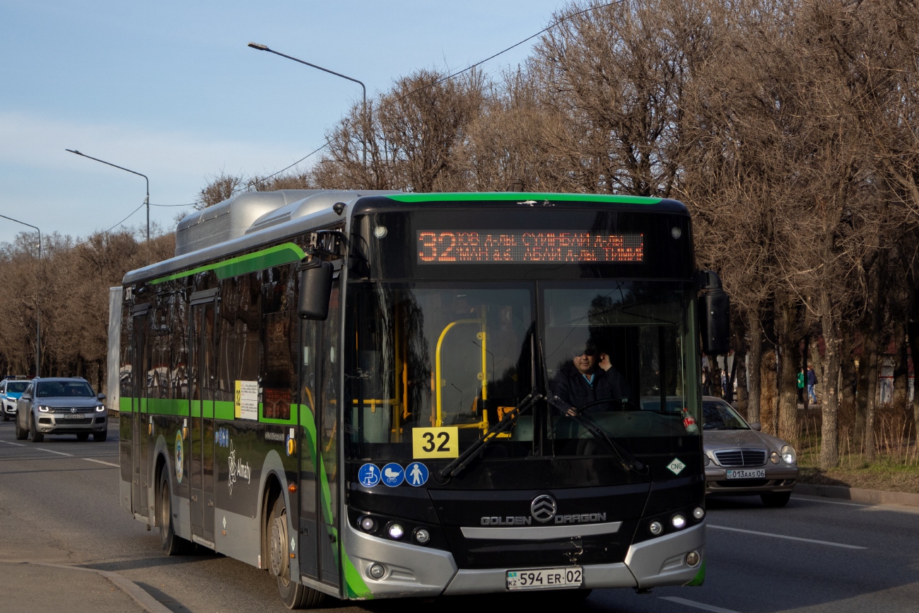 Алматы, Golden Dragon XML6125CN (Hyundai Trans Auto) № 2670