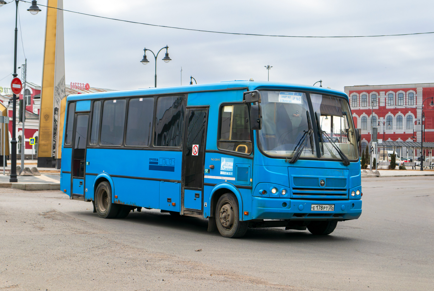 Вологодская область, ПАЗ-320412-05 № Е 178 РТ 35