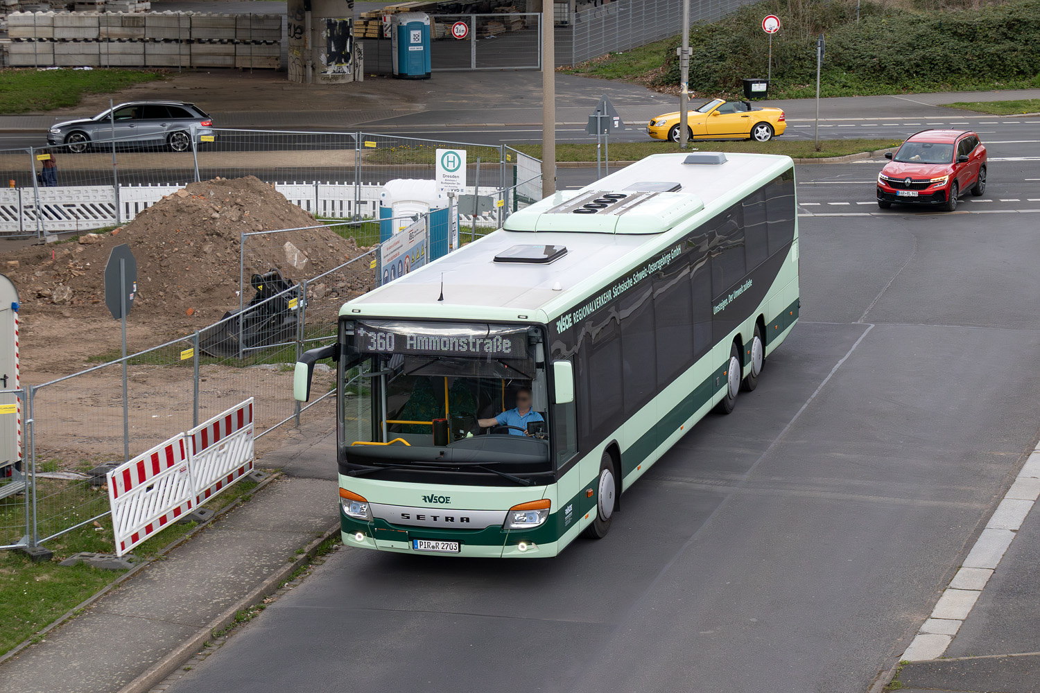 Саксония, Setra S418LE business № 2703