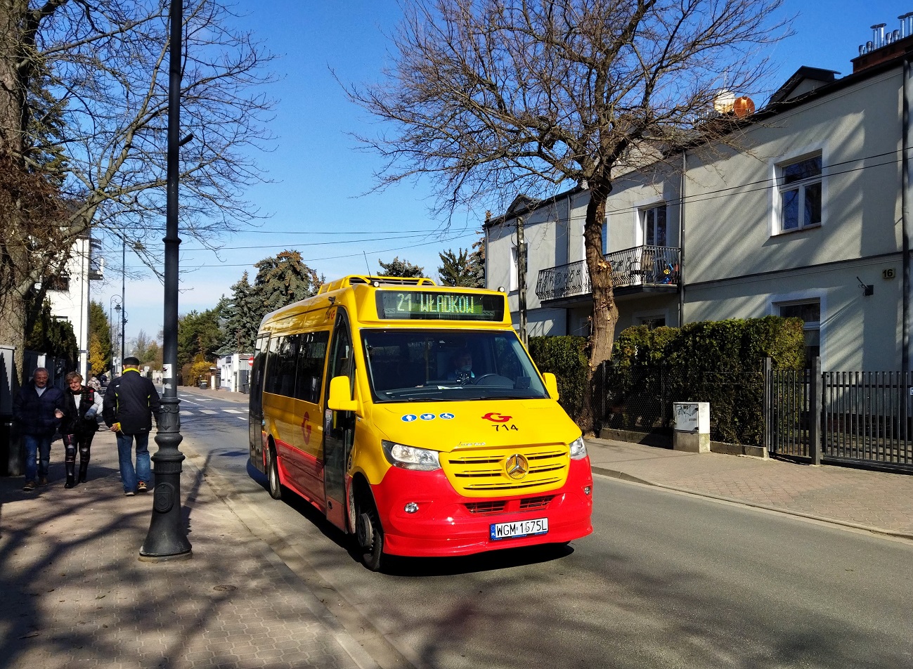 Польша, Mercus MB Sprinter City № 714