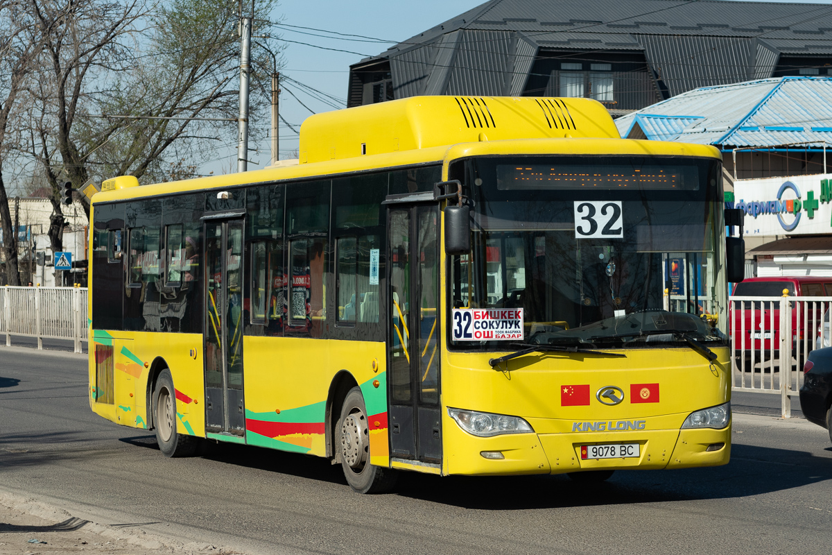Кыргызстан, King Long XMQ6119G № 9078 BC
