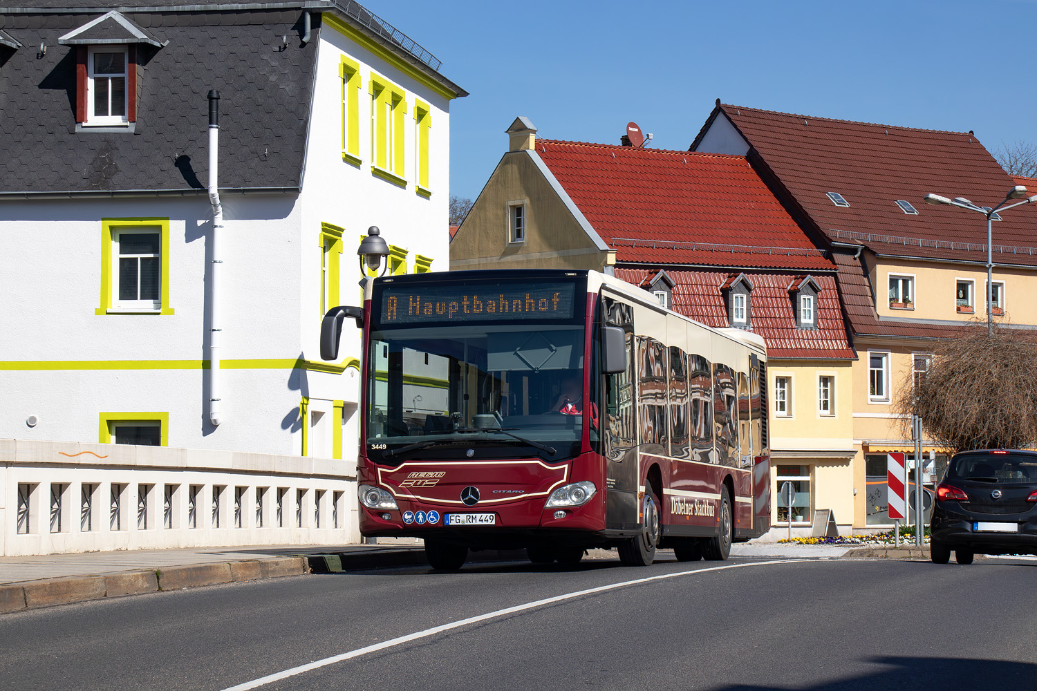 Саксония, Mercedes-Benz Citaro C2 K № 3449