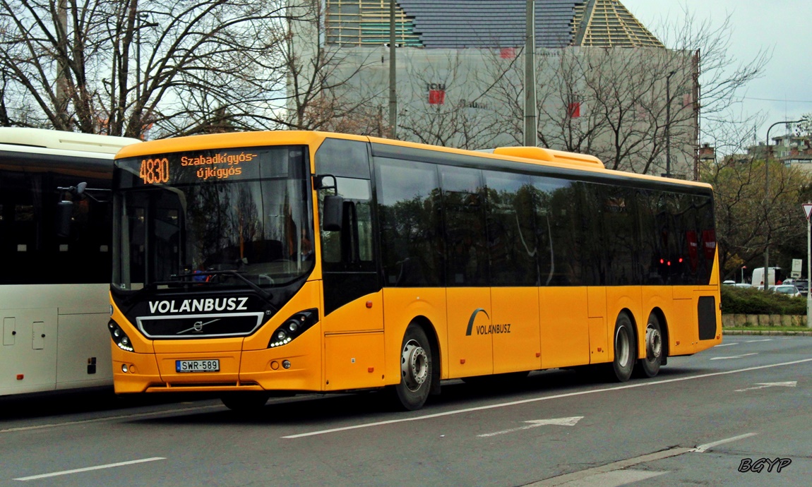 Венгрия, Volvo 8900BLE № SWR-589