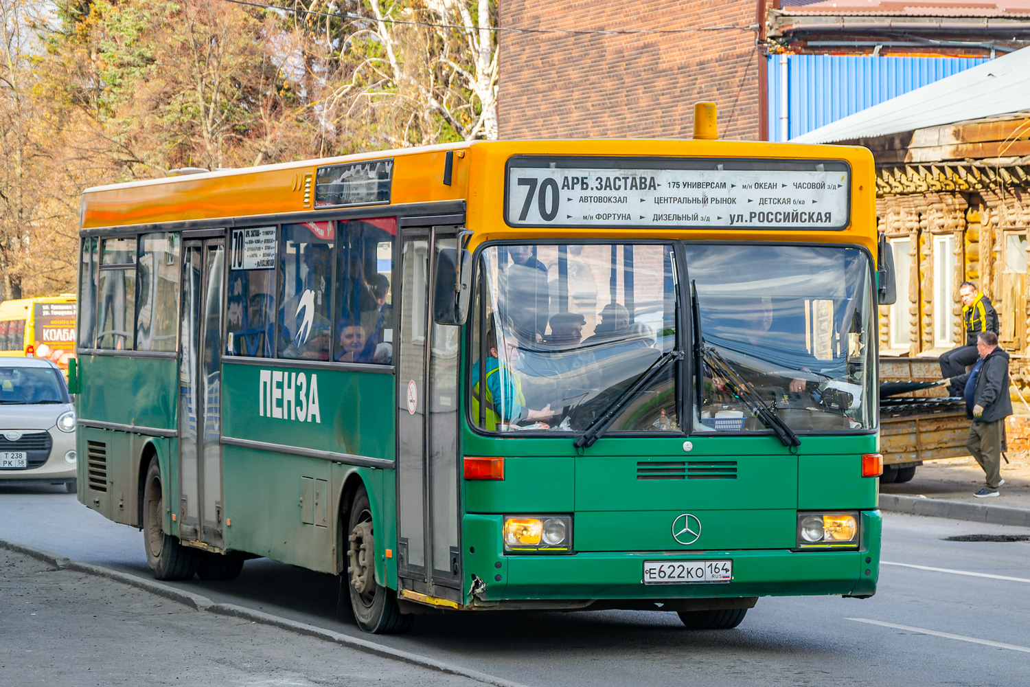 Пензенская область, Mercedes-Benz O405 № Е 622 КО 164