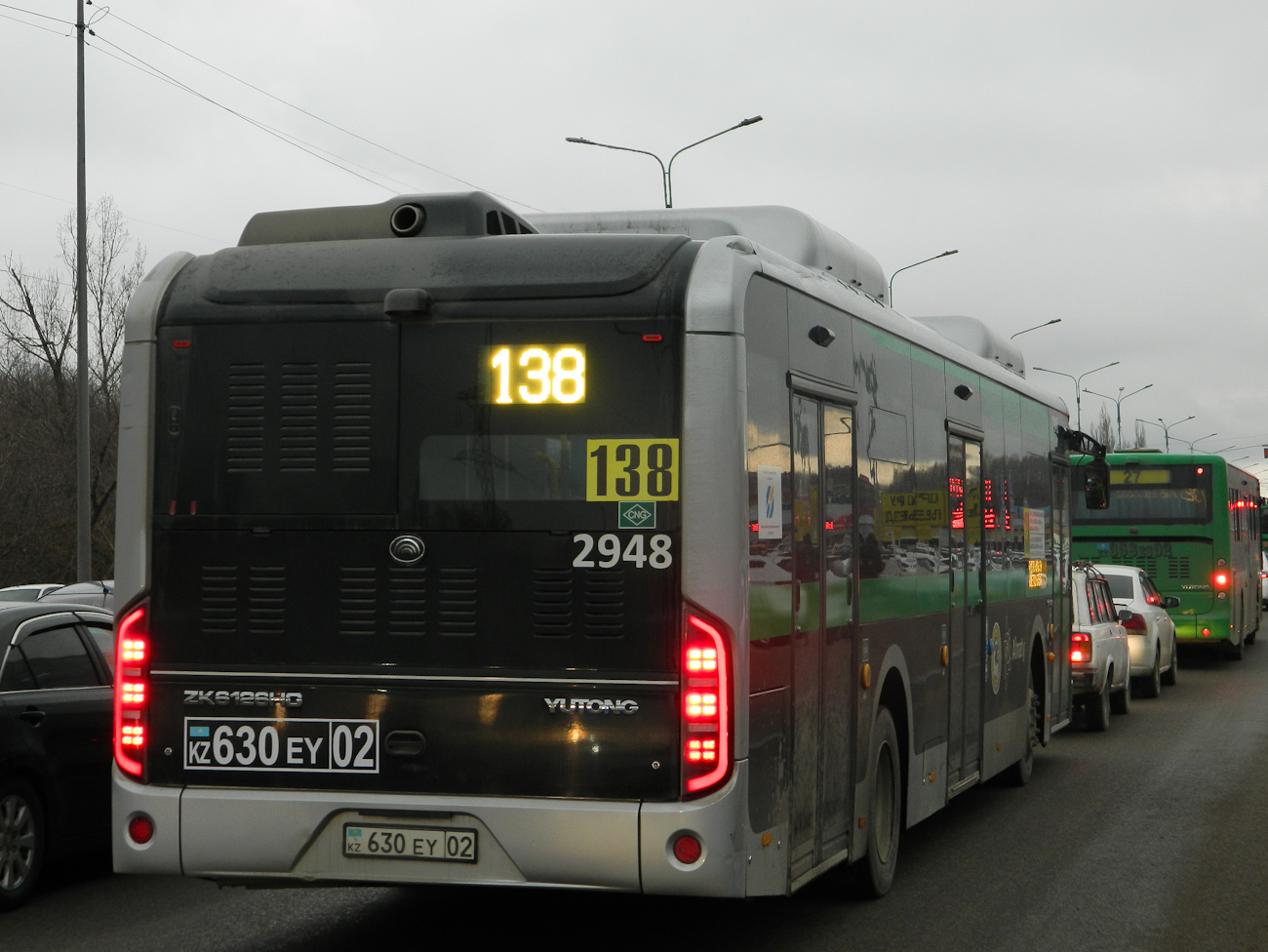 Алматы, Yutong ZK6126HG (QazTehna) № 2948