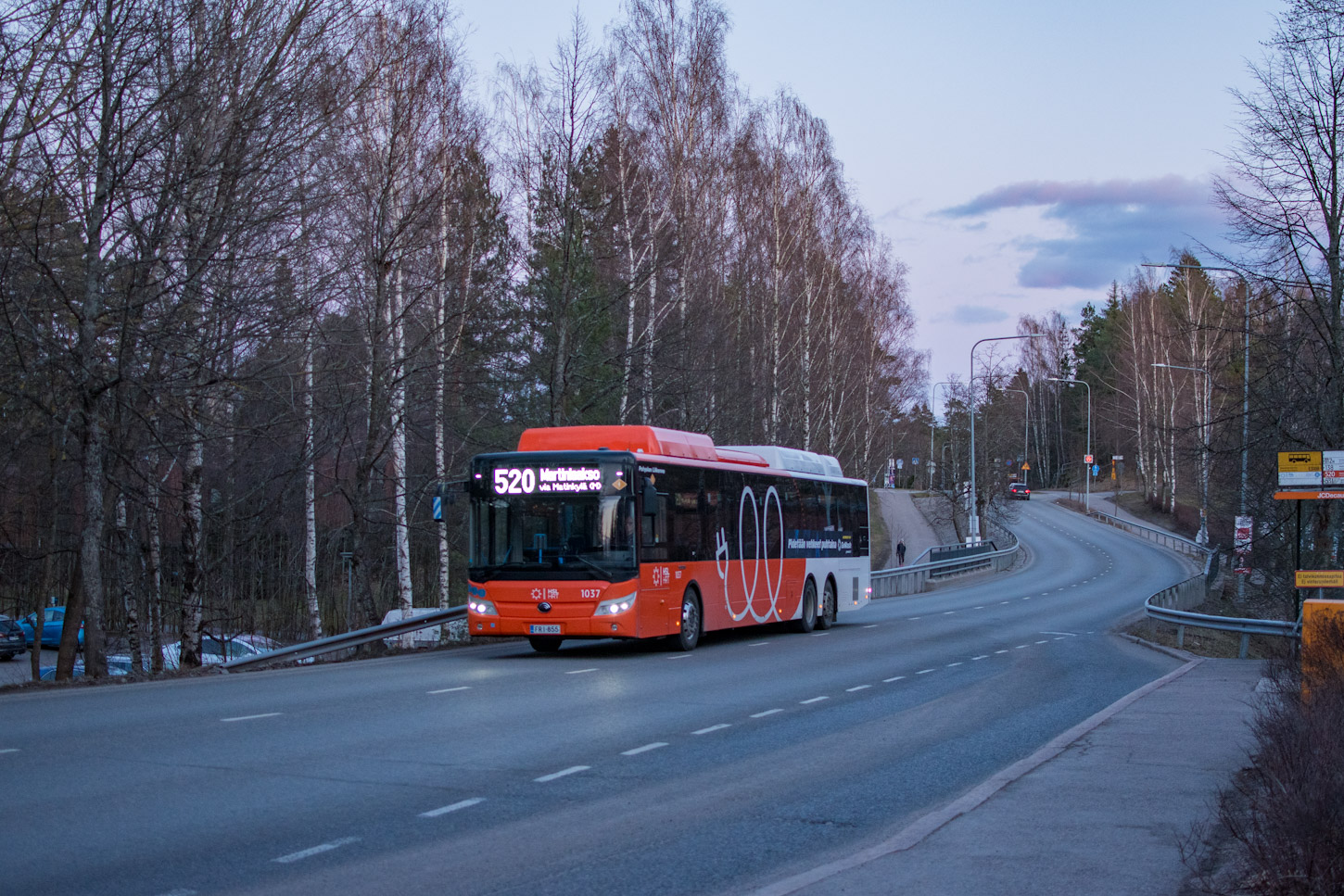 Финляндия, Yutong E15 № 1037