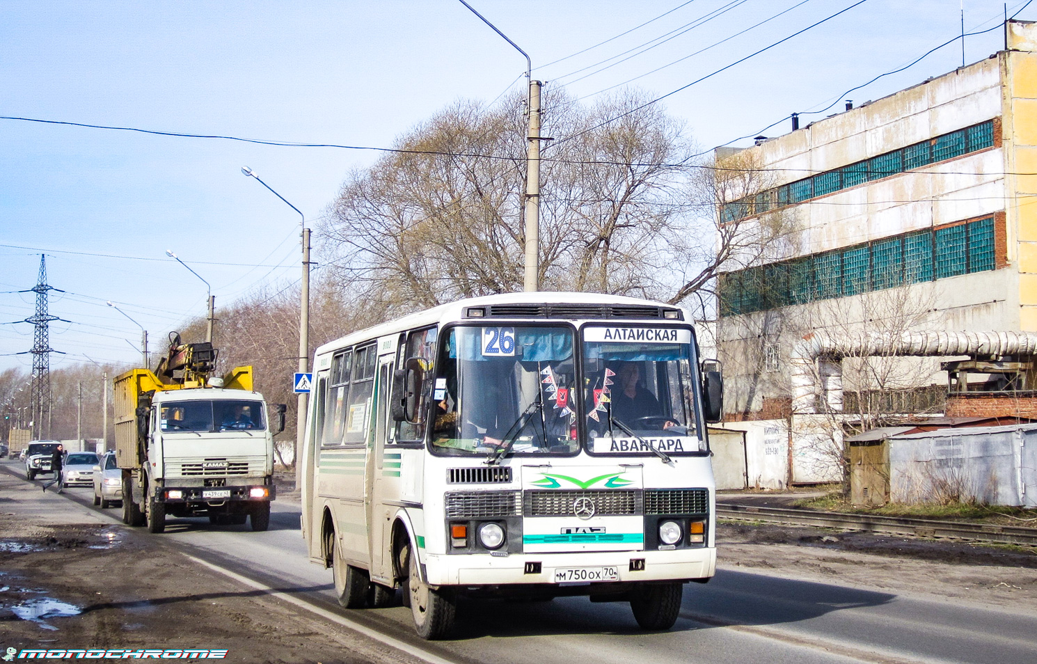 Томская область, ПАЗ-32051-110 № М 750 ОХ 70