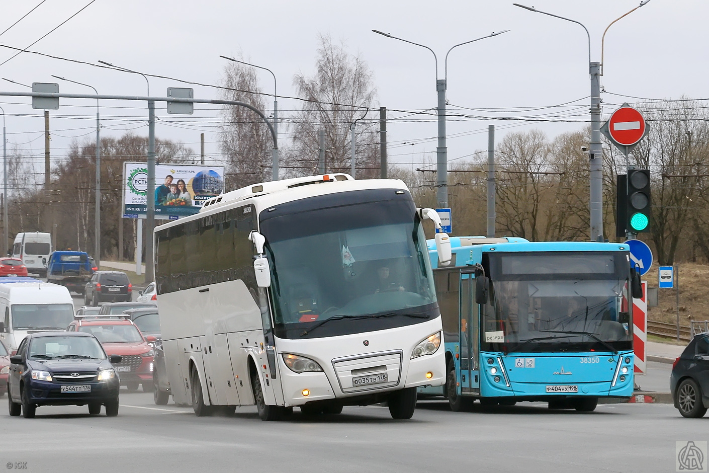 Санкт-Петербург, Higer A80 № В 035 ТВ 178
