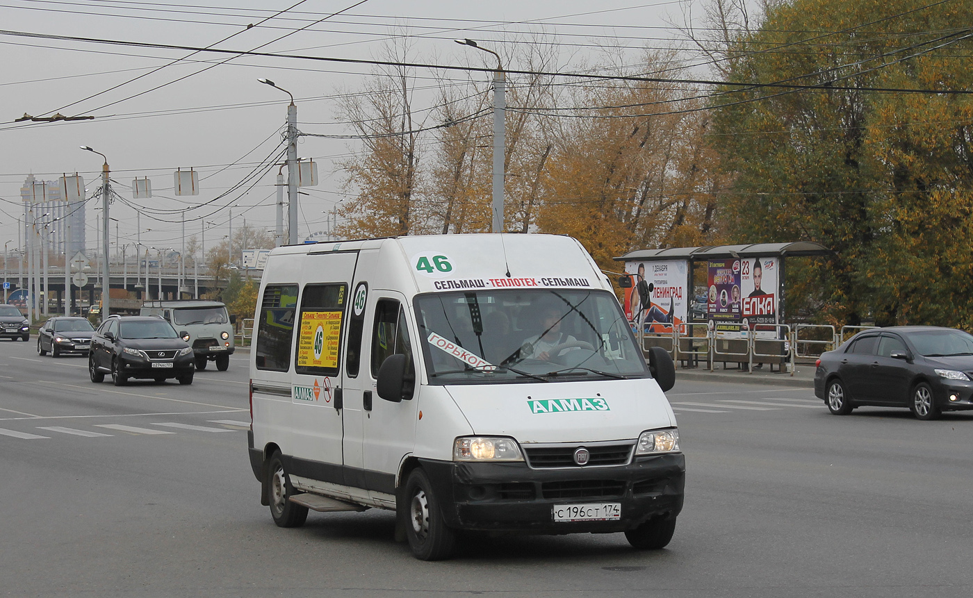 Челябинская область, FIAT Ducato 244 CSMMC, -RT № С 196 СТ 174