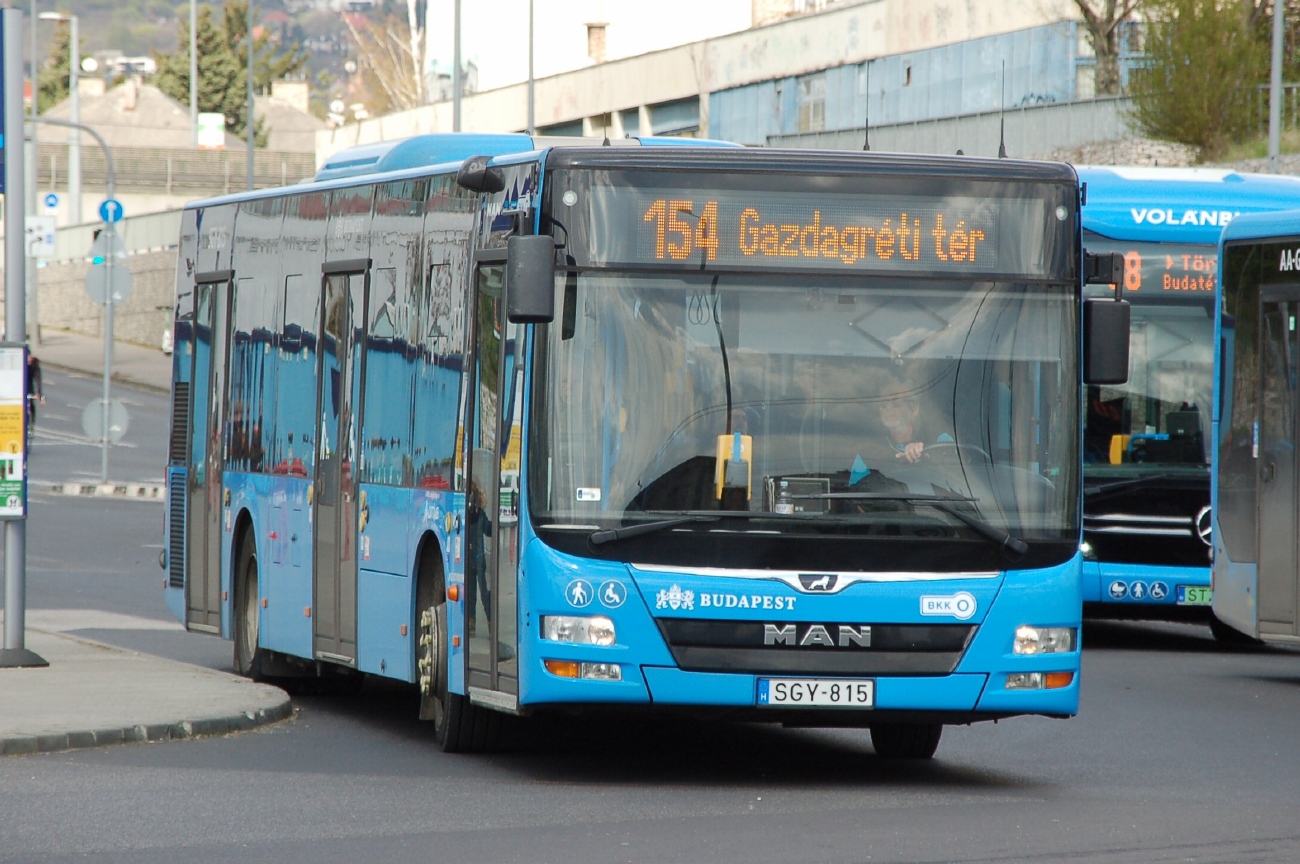 Венгрия, MAN A21 Lion's City NL283 № SGY-815