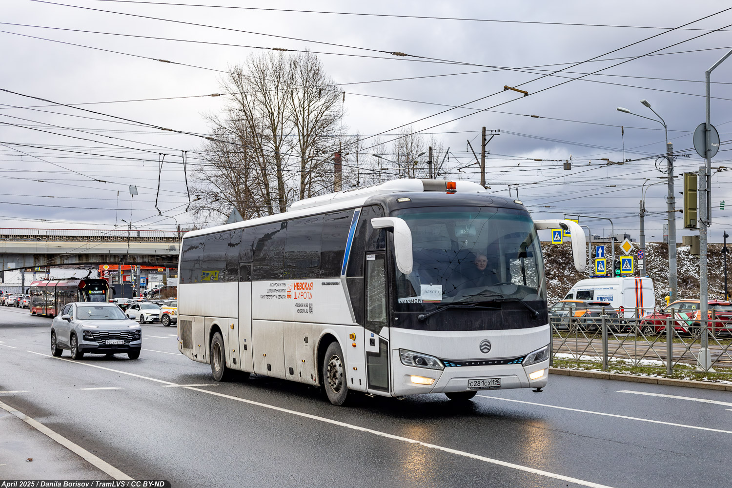 Санкт-Петербург, Golden Dragon XML6122J Triumph № С 281 СХ 198
