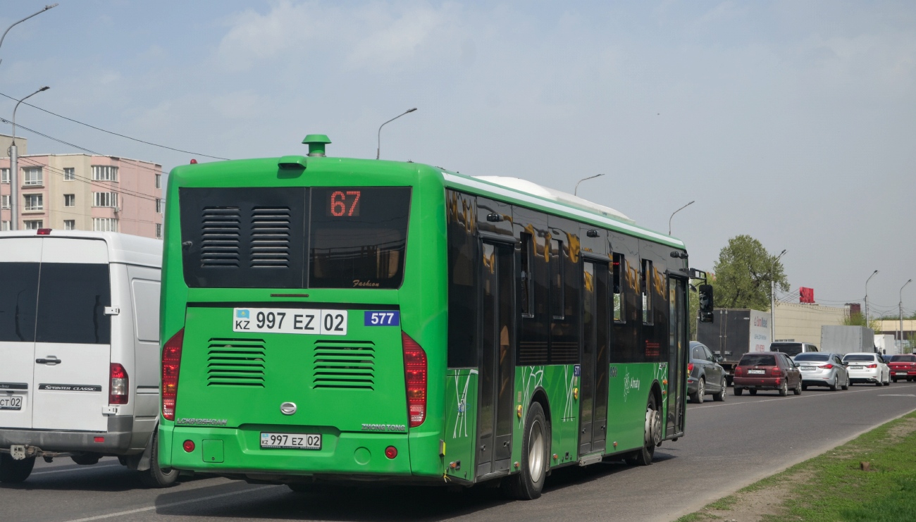 Алматы, Zhong Tong LCK6125HGAN № 577
