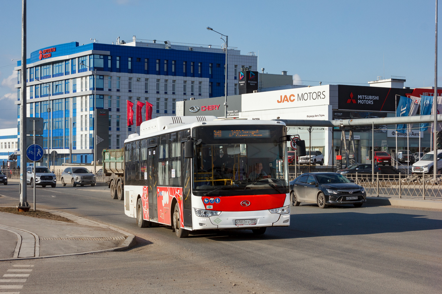 Пермский край, King Long XMQ6106G № О 982 РУ 159