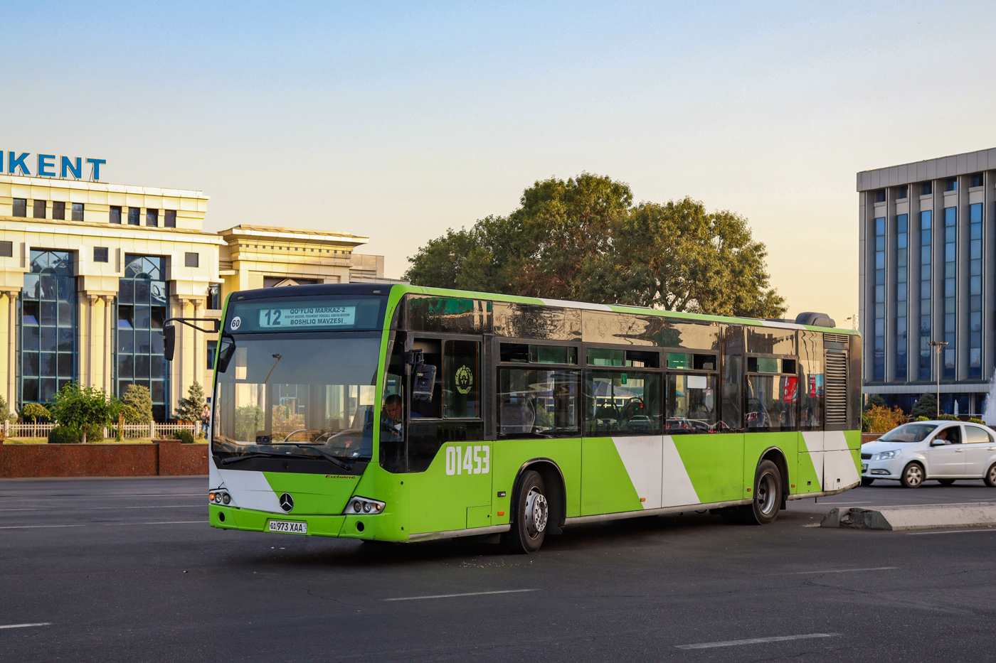 Узбекистан, Mercedes-Benz Conecto II № 01453