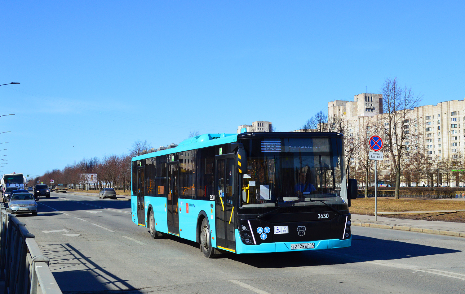 Санкт-Петербург, ЛиАЗ-5292.65 № 3630