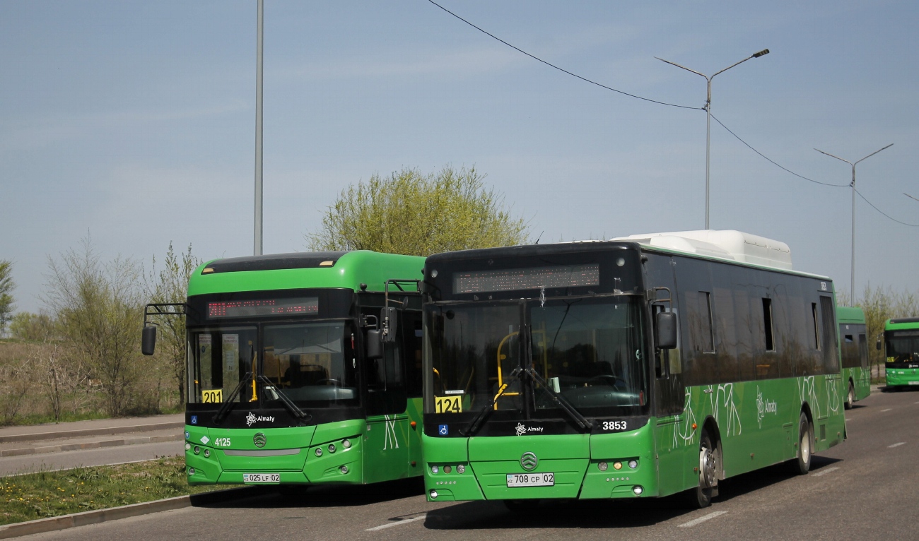 Ałmaty, Golden Dragon XML6125CN (Hyundai Trans Auto) Nr 3853