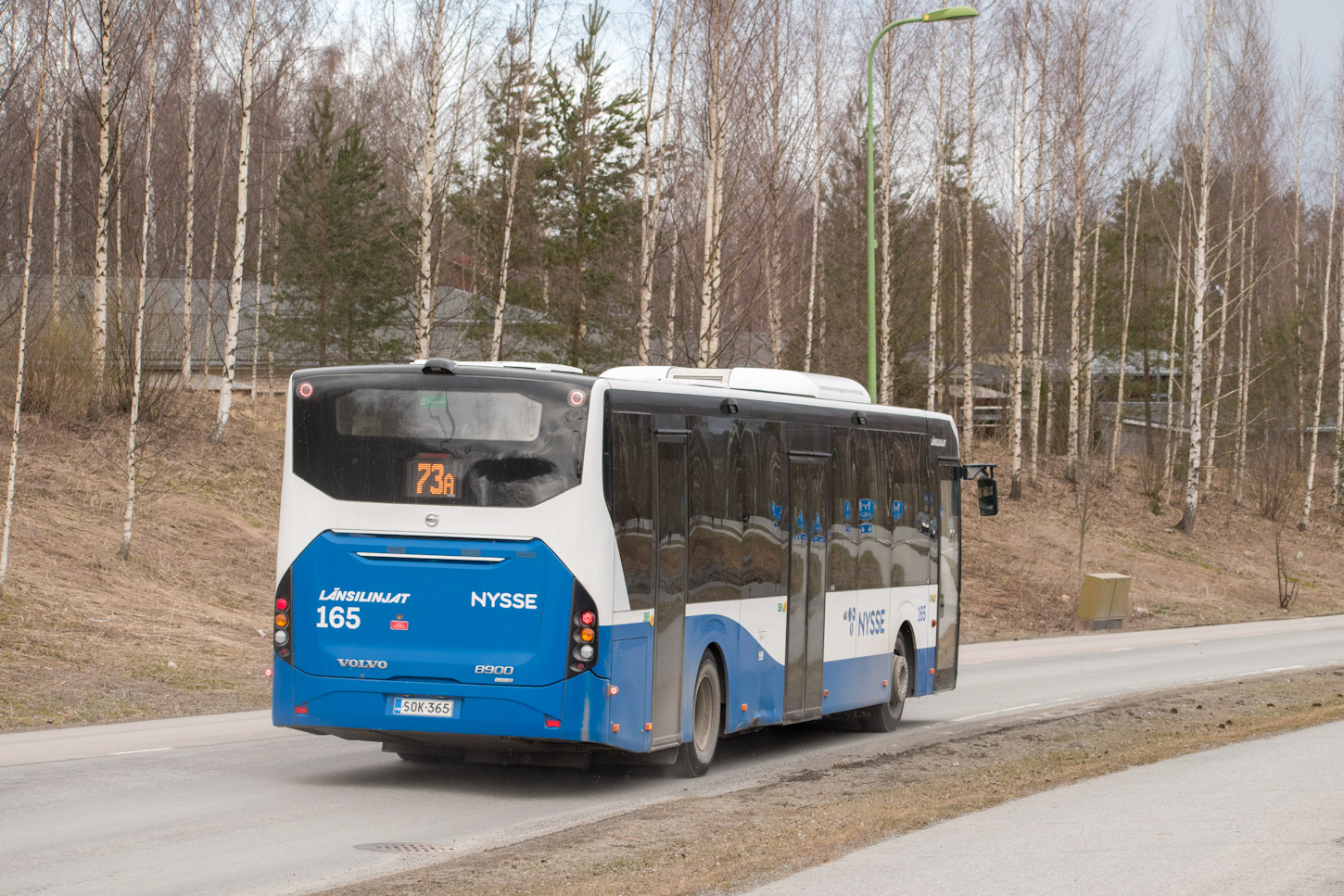 Финляндия, Volvo 8900LE № 165