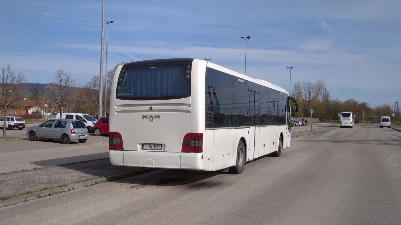 Венгрия, MAN R12 Lion's Regio ÜL364 № TDW-538