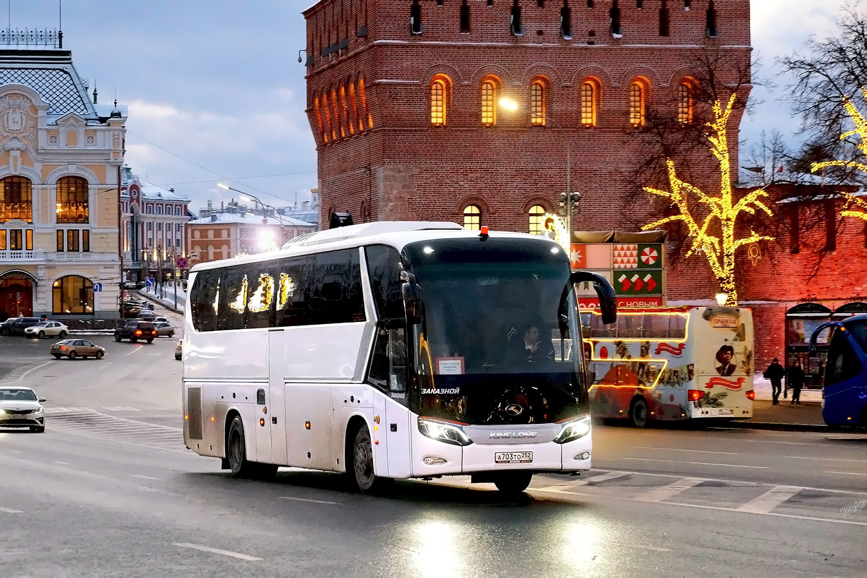 Нижегородская область, King Long XMQ6129Y № А 703 ТО 252