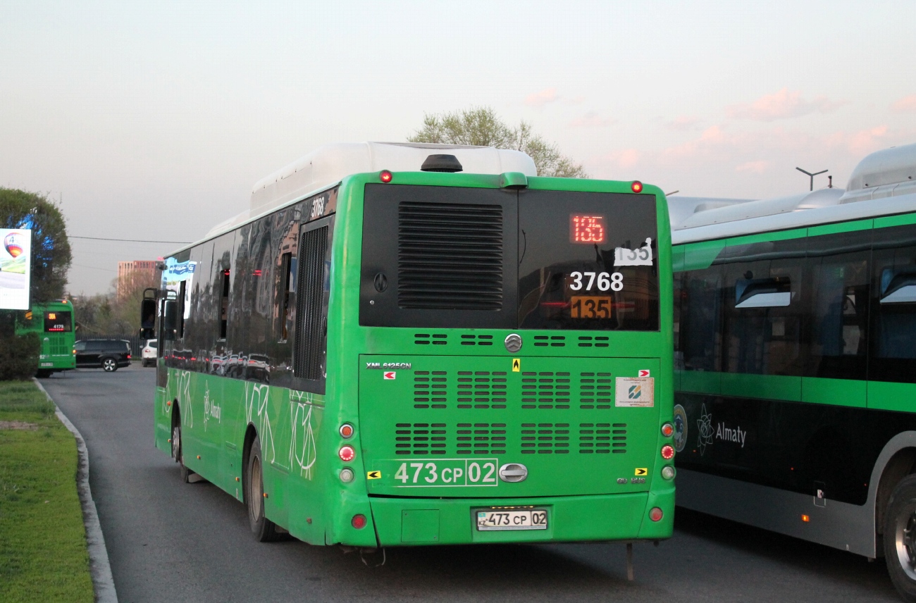 Алматы, Golden Dragon XML6125CN (Hyundai Trans Auto) № 3768