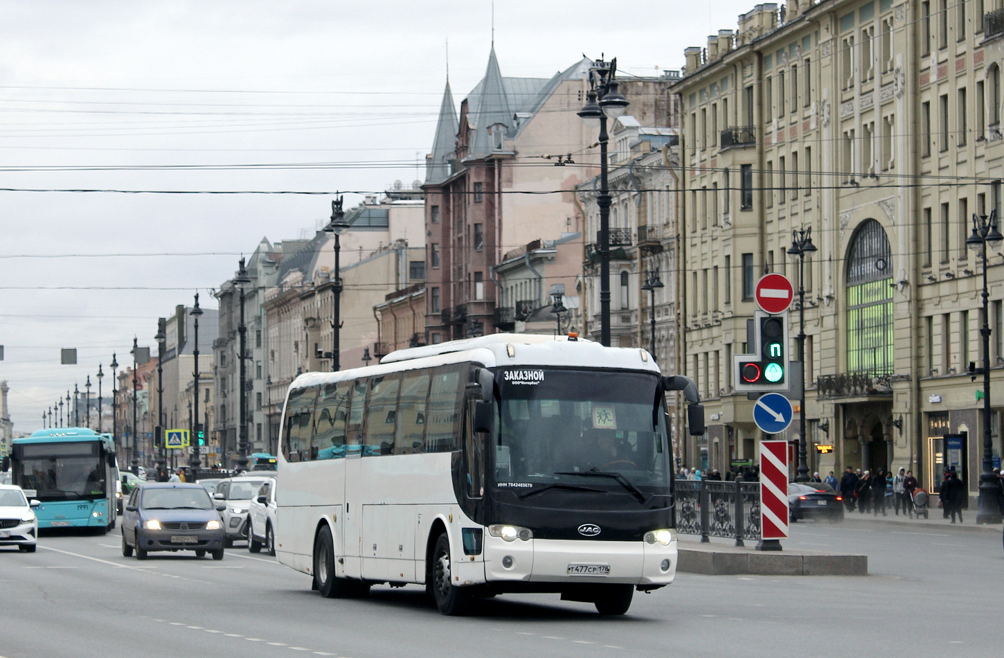 Санкт-Петербург, Heke JAC HK6120 № Т 477 СР 178