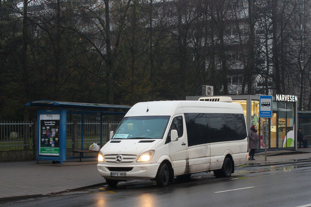 Литва, Mercedes-Benz Sprinter W906 518CDI № KFV 868